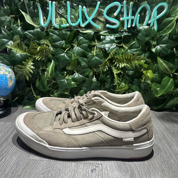 Vans Berle Pro Skate Incense Mens Size 13 Suede Off The Wall Sneaker Khaki Gum main image 4